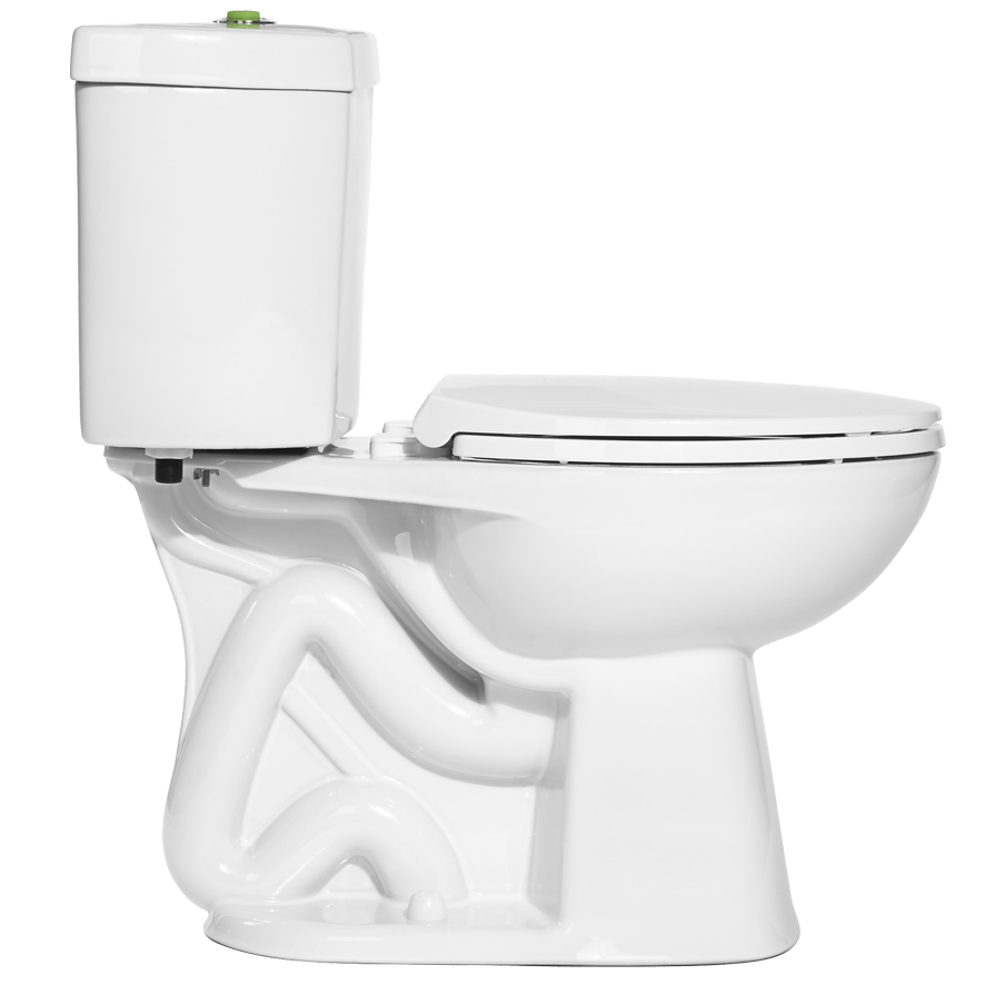 The Original Stealth® - 0.5/0.95 GPF Dual Flush 12'' Elongated Toilet