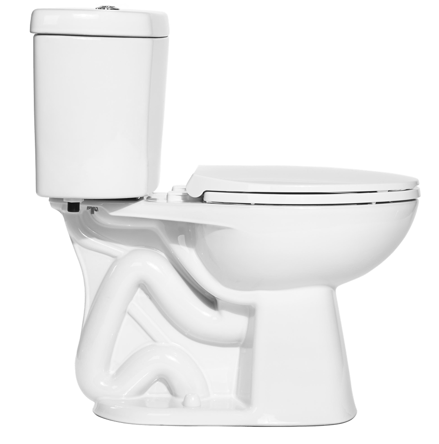 original stealth single flush toilet